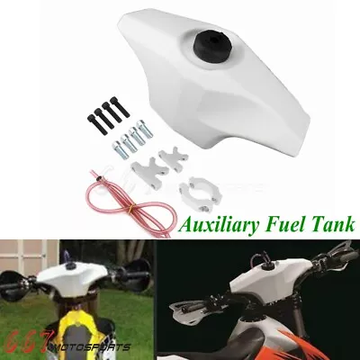 0.6 Gallon Dirt Bike Auxiliary Fuel Tank Gas For Honda CRF Suzuki DRZ Yamaha WR • $99.18