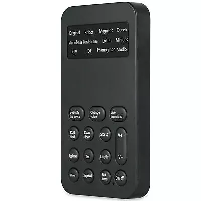 New Portable Wireless 8Multi Voice Changer Microphone Disguiser For Mobile Phone • $14.98