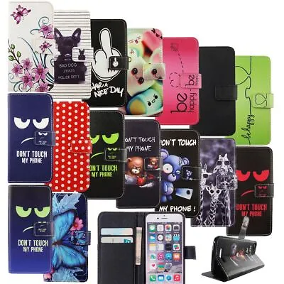 Mobile Phone Protective Cover Case Wallet Faux Leather 360 Degree Stand Function • $30.55