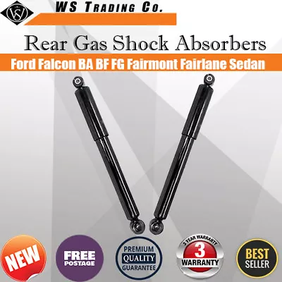 2 X Rear Shock Absorbers For Ford Falcon Fairmont BA BF FG XT XR6 XR8 Sedan Only • $68