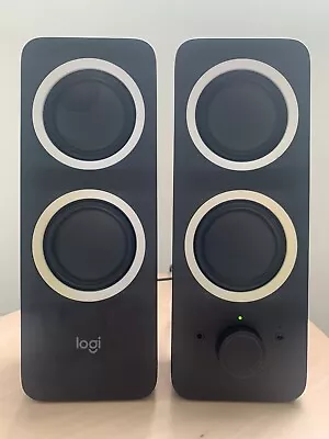 Logitech Z200 Multimedia PC Computer Speakers Set Black 10W • $20