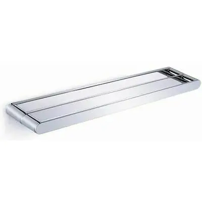 Double Towel Rail Emro Ware Bathroom Accessories 600mm Plumbing Chrome 1462CP • $250