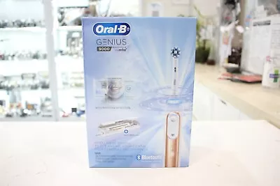 Oral B Power Toothbrush Genius 9000 Rose Gold • $179