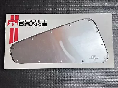 Shelby Quarter Window Covers Ford Mustang Super Snake Cobra GT500 05-09 • $398