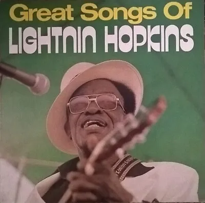 Lightnin' Hopkins - Great Songs Of Lightnin Hopkins (LP Comp RE Red) (Very Go • £9.20