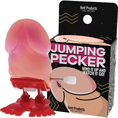 Jumping Pecker - Wind Up Walking Willy - Funny Hen Party Novelty Adult Gag Gift • $11.99