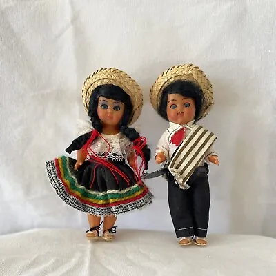 Vintage Columbian National Costume Dolls 5” • £11.40