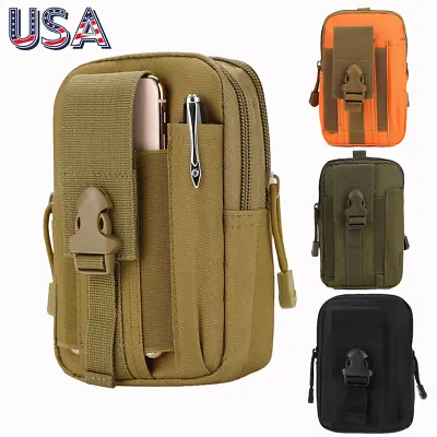 Tactical Molle EDC Pouch Cellphone Pouch Holder Utility Gadget Organizer Bag US • $7.98