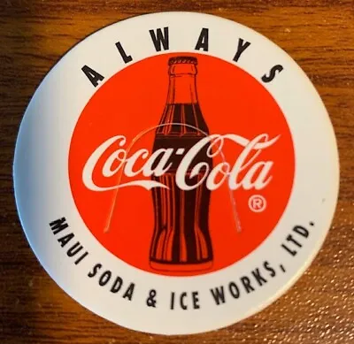 Maui Soda & Ice Works Always Coca Cola Pog • $24.88