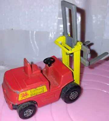 Vintage 1972 Matchbox Fork Lift Truck By Lesney #15 England Red Bagnall K94 • $3.49