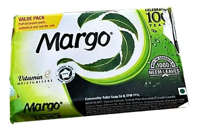 Margo Neem Soap 70g Original Antibacterial Face Soap-Acne-cleansing-spots-skin • £2.99