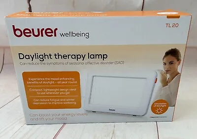 Beurer Daylight Therapy Lamp TL20 Can Reduce Symptoms Of SAD Sealed • £18.95