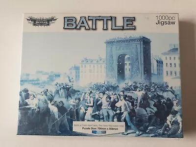 Battle - The French Revolution 1000 Piece Jigsaw Puzzle - Historic Battles - New • £4.99