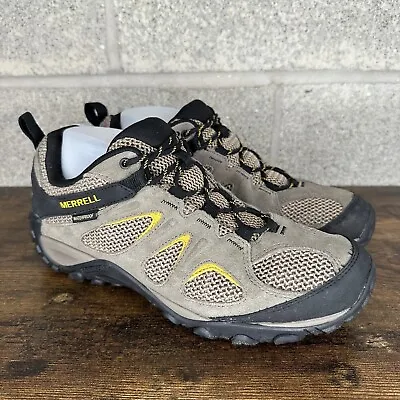 Merrell Yokota 2 Mens Size 8.5 Brown Black Hiking Shoes J31277 • $32.95
