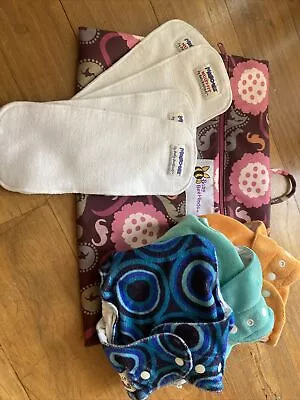 BABY BEEHINDS Magic All’s (medium) Modern Cloth Nappies With Large BBH Wet Bag • $30