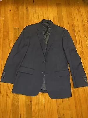 Pronto Uomo Mens Blazer Sport Coat Two Button Casual Jacket Size 38R Wool Suit • $50