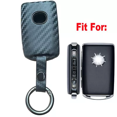 Fit Mazda 2 3 6 CX-3 MX-5 CX-50 CX-9 Carbon Fiber Key Fob Silicone Case Cover • $9.90