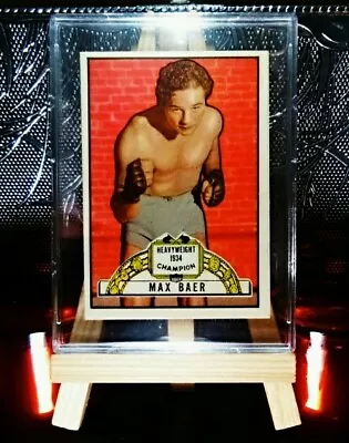 Max Baer 1951 Topps Ringside #11 Vintage '34 Heavyweight Champion (Ex-NM) ⭐⭐⭐⭐⭐ • $79.77