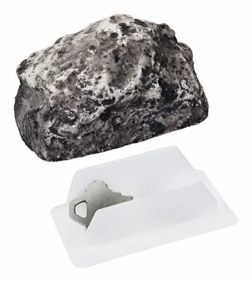 Diamond Visions Gray Outdoor Hide-A-Key Rock 3 In. • $7.95