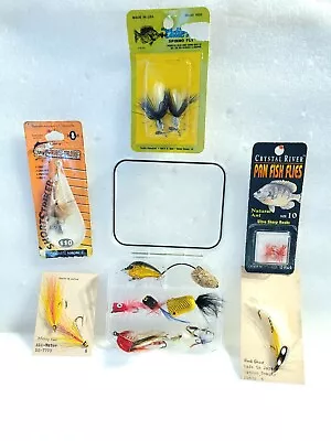 Lot Of 20 Assorted Fly Rod Fishing Lures • $3.25