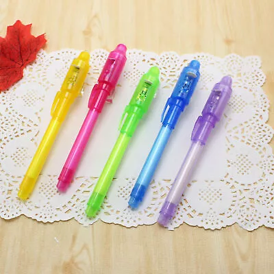 Invisable Ink Pen UV Light Magic Marker For Secret Messages Party Kids Gift  • $6.98