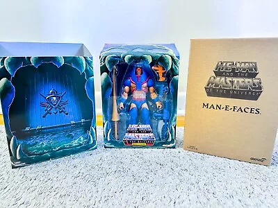 Classics Masters Of The Universe Filmation - MAN-E-FACES - Super7 NEW In BOX! • $50