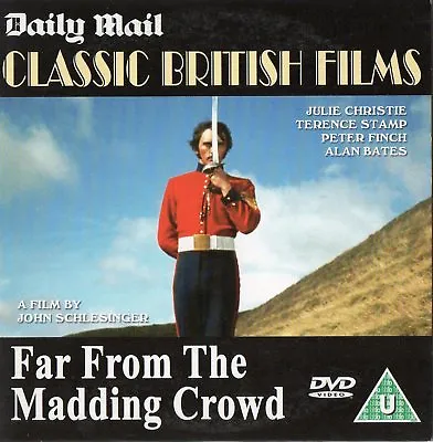 FAR FROM THE MADDING CROWD - Julie Christie*Terence Stamp*Alan Bates : PROMO DVD • £2.95
