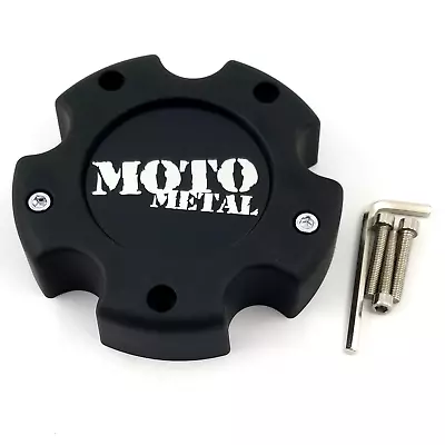 Moto Metal Matte Black MO955 MO956 Bolt On Wheel Center Cap PN: 845L145-1B • $20