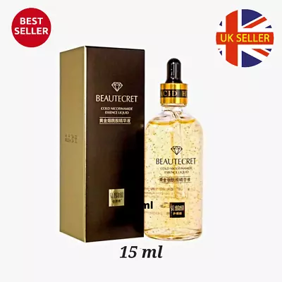 £4.60 • Buy 24K Gold Hyaluronic Acid Anti Age Face Serum Collagen Anti Wrinkle Vitamin C