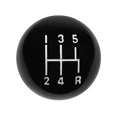 5 Speed Logo Imprinted Shift Knob BLACK 3/8 -16 For Hurst Chrome Shifter Sticks • $56.95