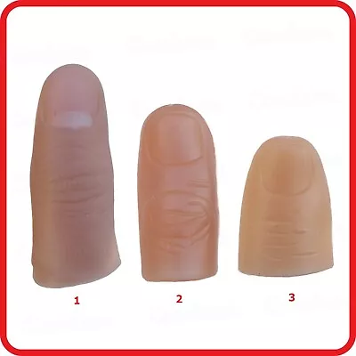 Fake Soft Finger Thumb Tip-magic Trick-close Up-stage Show-prop Prank-toy-party • $6.99