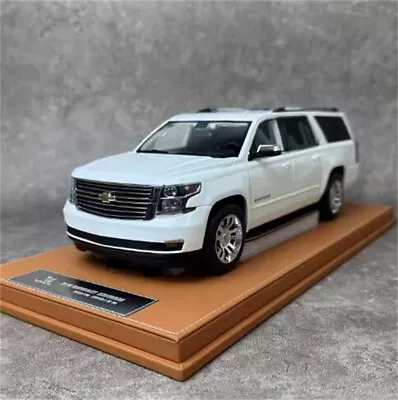 GOC 1/18 Chevy Suburban Tahoe LTZ SUV 2015 Diecast Model Car Gifts Collection • $280.50