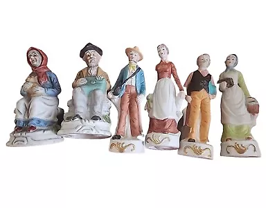 Vintage Ceramic Figurine Lot (set Of 6) GREAT CONDITION • $60