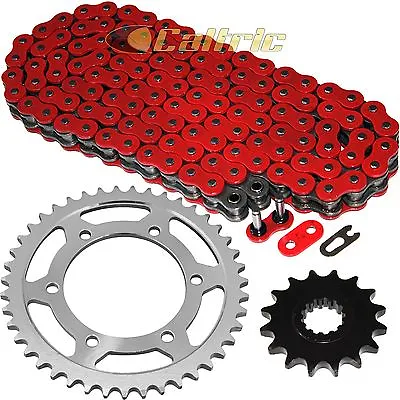 Red O-Ring Drive Chain & Sprockets Kit For Yamaha R1 YZF-R1 YZF1000R 1998-2003 • $51.24