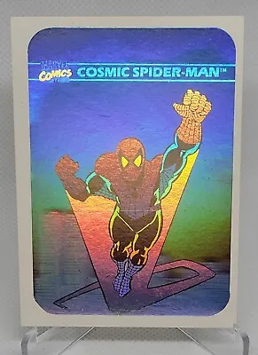 1990 Marvel Universe Series 1 Cosmic Spider-Man Holo Hologram #MH1 • $19.99