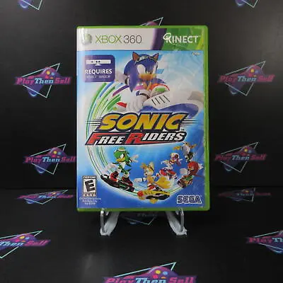 Sonic Free Riders - Xbox 360 - Game & Case • $10.95