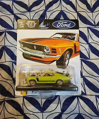 M2 Machines Auto-Drivers 1:64 1970 Ford Mustang Boss 302 Chase • $25