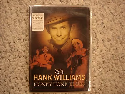 Hank Williams Honky Tonk Blues 2004 DVD New And Sealed American Masters • $18