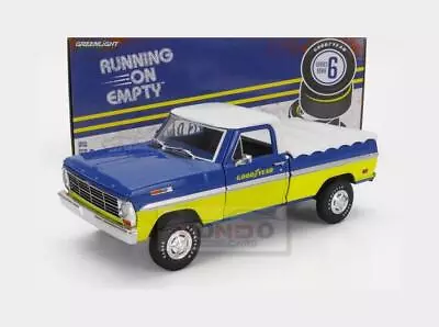 1:24 GREENLIGHT Ford Usa F-100 Pick-Up Good Year 1969 Blue Yellow GREEN85073 Mod • $59.82
