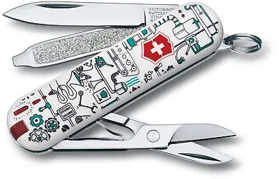 RARE Victorinox 2013 IRON FACTORY Limited Edition Classic SD Swiss Army Knife • $85