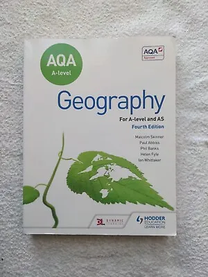 AQA A-level Geography Fourth Edition By Paul Abbiss Helen Fyfe Malcolm... • £14.99