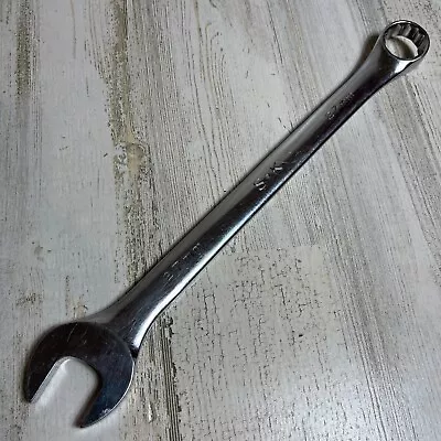 88327 S-K Pro Tools 27mm 12pt Metric Regular Combination Chrome Wrench 14.5 L SK • $46.19