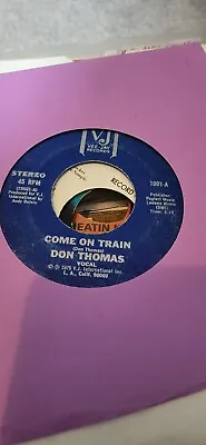 £15.90 • Buy Northern Soul Records Don Thomas Come On Train Blue VJ Reissue Classic
