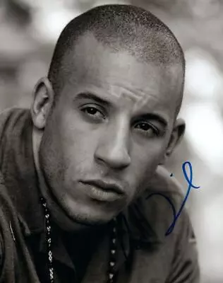 Vin Diesel 8x10 Autographed Signed Photo Good Looking And COA • $57.40