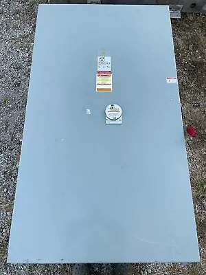Westinghouse 600vac 800 Amp Heavy Duty Fusible Saftey Switch • $9000