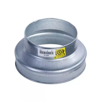 Metal Ducting Reducers - 4  5  6  8  10  12 Inch For Fans & Ducting Hydroponics • £11.49