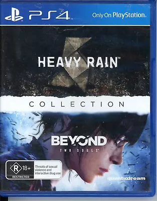 Heavy Rain & Beyond Two Souls Collection - Sony PlayStation 4 PS4 VGC Complete • $29.95