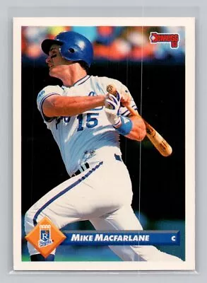 1993 Donruss #525 Mike Macfarlane • $1.60