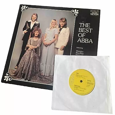 ABBA GREATEST HITS LP + “Fernando” 7” GREAT CONDITION • $35