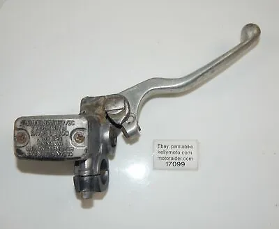 1980's HUSQVARNA BREMBO FRONT BRAKE MASTER CYLINDER LEVER FOR PARTS VINTAGE • $29.99